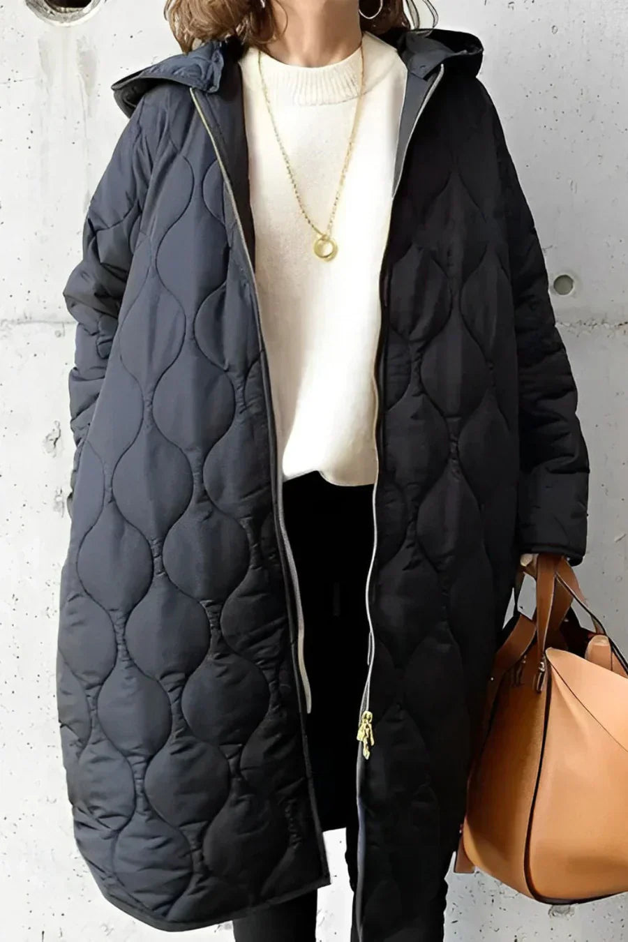 Dames Parka met Capuchon – Modieuze Dames Jas met Print, Duurzaam en Comfortabel