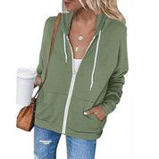 Miriam Dames Hoodie – Ritssluiting & Verstelbare Capuchon