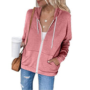 Miriam Dames Hoodie – Ritssluiting & Verstelbare Capuchon