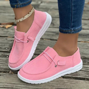 Luchtige slip-on schoenen dames – platte instappers voor de zomer