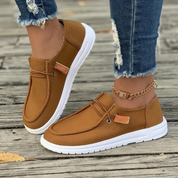Luchtige slip-on schoenen dames – platte instappers voor de zomer