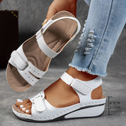 Orthopedische dames sandalen – comfortabele sandalen met verstelbare bandjes en zachte zool