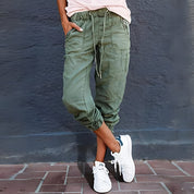 Heidi dames cargobroek – stijlvolle broek met grote zakken en comfortabele pasvorm