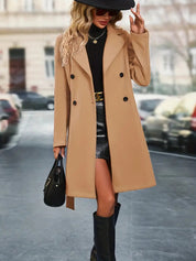 Omkeerbare Lange Winter Trenchcoat – Dames | 2-in-1 Elegant Design