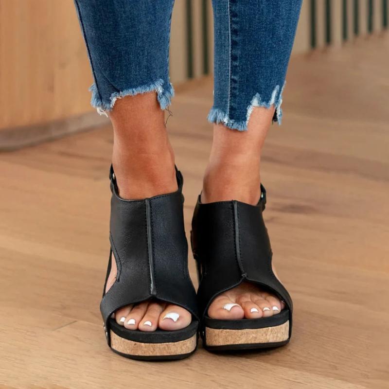 Orthopedische sandalen dames – leren sandalen met extra support en comfort