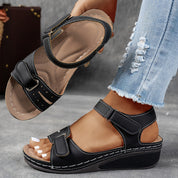 Orthopedische dames sandalen – comfortabele sandalen met verstelbare bandjes en zachte zool