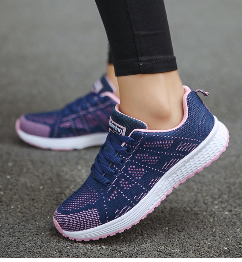 Ergonomische sneakers dames – lichte en ademende vrijetijdsschoenen