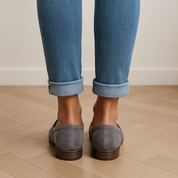 Lorena dames loafers | Elegante instappers met suèdelook | Comfort en stijl