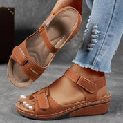 Orthopedische dames sandalen – comfortabele sandalen met verstelbare bandjes en zachte zool