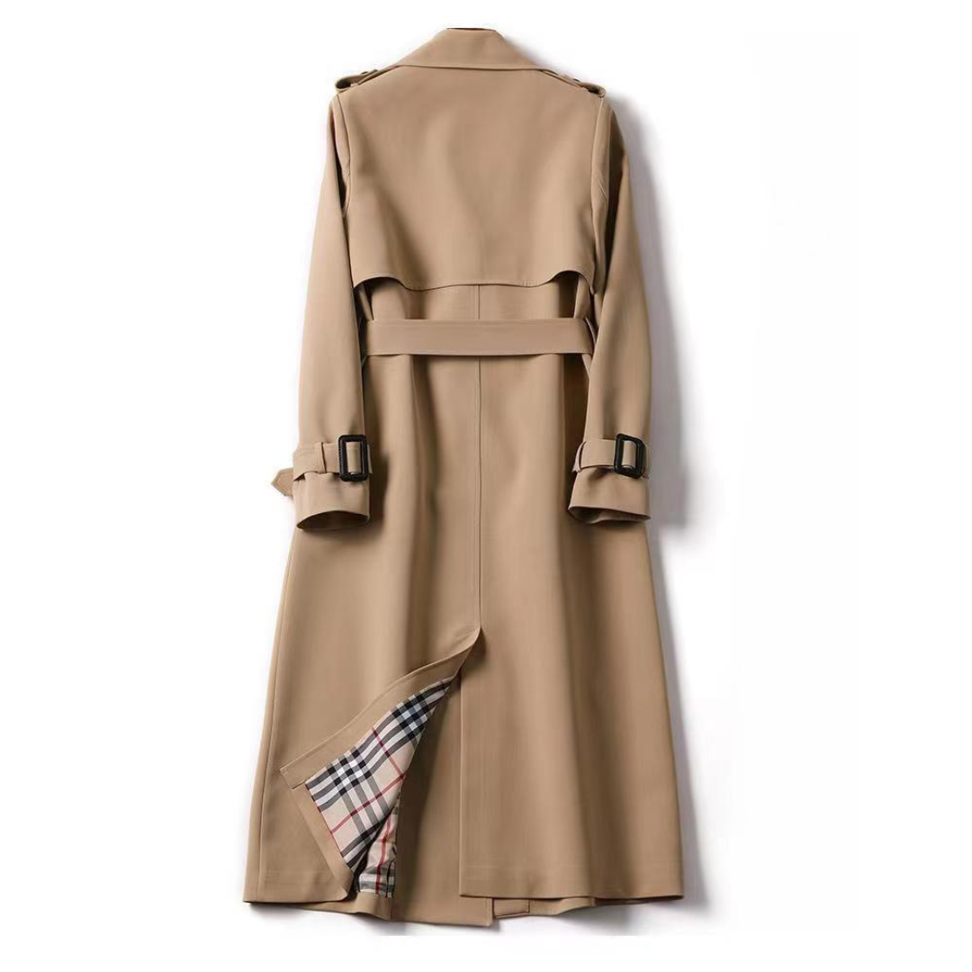 Jualita | Klassieke Trenchcoat voor Dames | Tijdloze Elegantie & Verfijnde Stijl