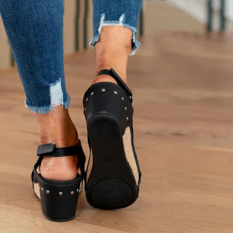 Orthopedische sandalen dames – leren sandalen met extra support en comfort