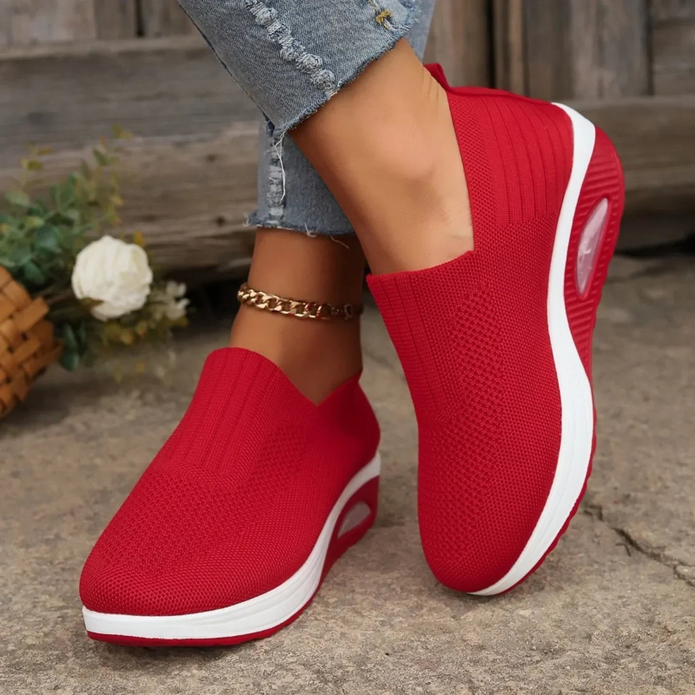 ELLA orthopedische sneakers dames – pijnverlichtende comfortschoenen