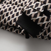 Gewatteerde donsjas dames met ceintuur – warme lange puffer jas voor de winter