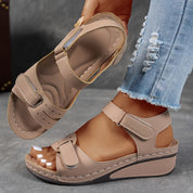 Orthopedische dames sandalen – comfortabele sandalen met verstelbare bandjes en zachte zool