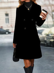 Omkeerbare Lange Winter Trenchcoat – Dames | 2-in-1 Elegant Design