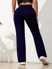 Lara Comfortabele Yogabroek – Elastische Dames Flared Broek voor Yoga & Casual