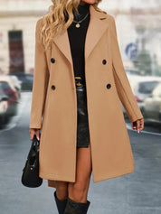 Omkeerbare Lange Winter Trenchcoat – Dames | 2-in-1 Elegant Design