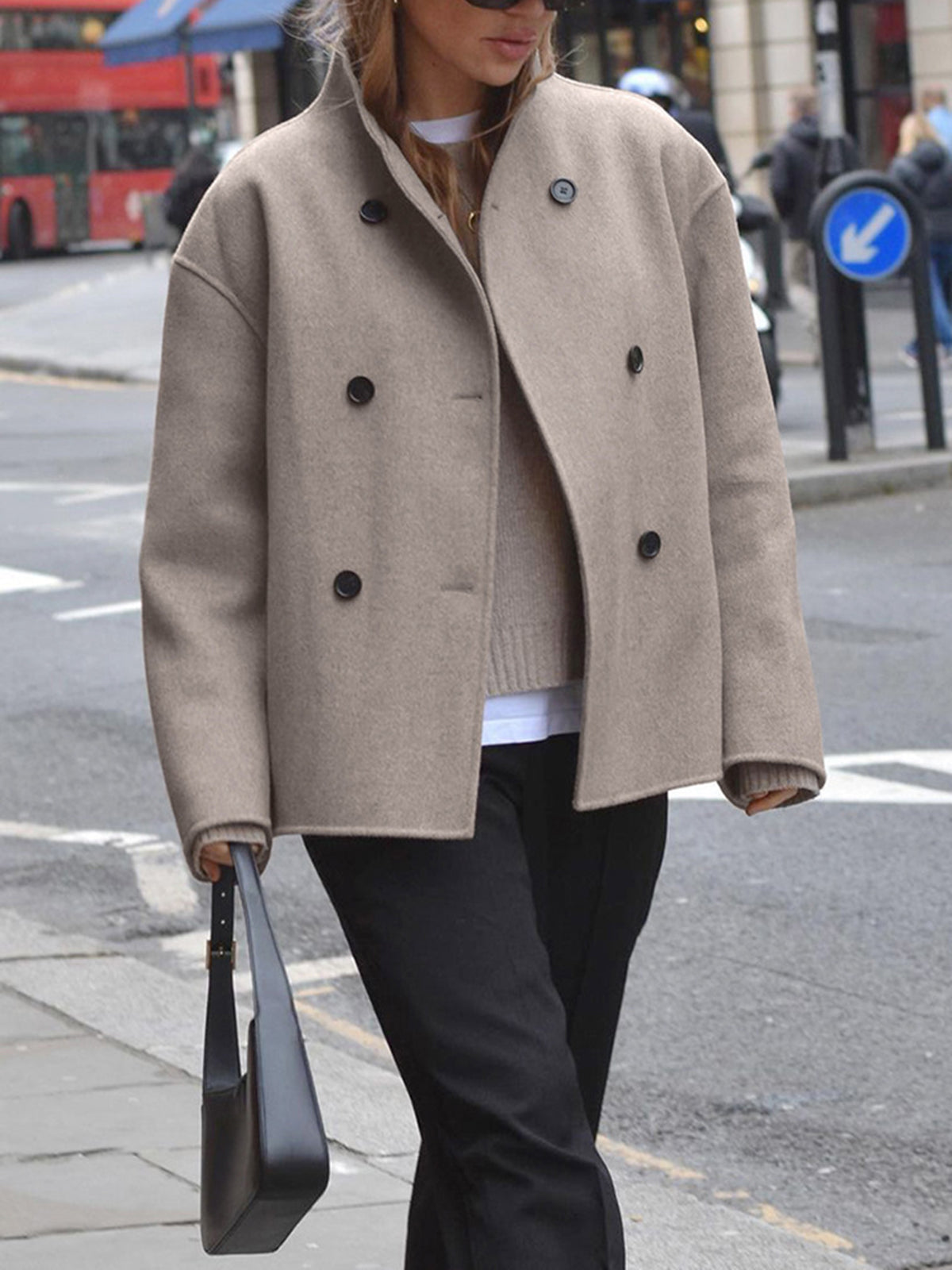 Luxueus Oversized Windjack voor Dames – Stijlvolle Jas met Comfortabele Pasvorm