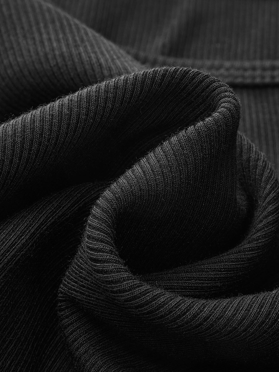 Geribbelde dames spaghettitop – basic rib top met smalle bandjes