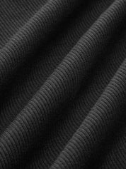 Geribbelde dames spaghettitop – basic rib top met smalle bandjes