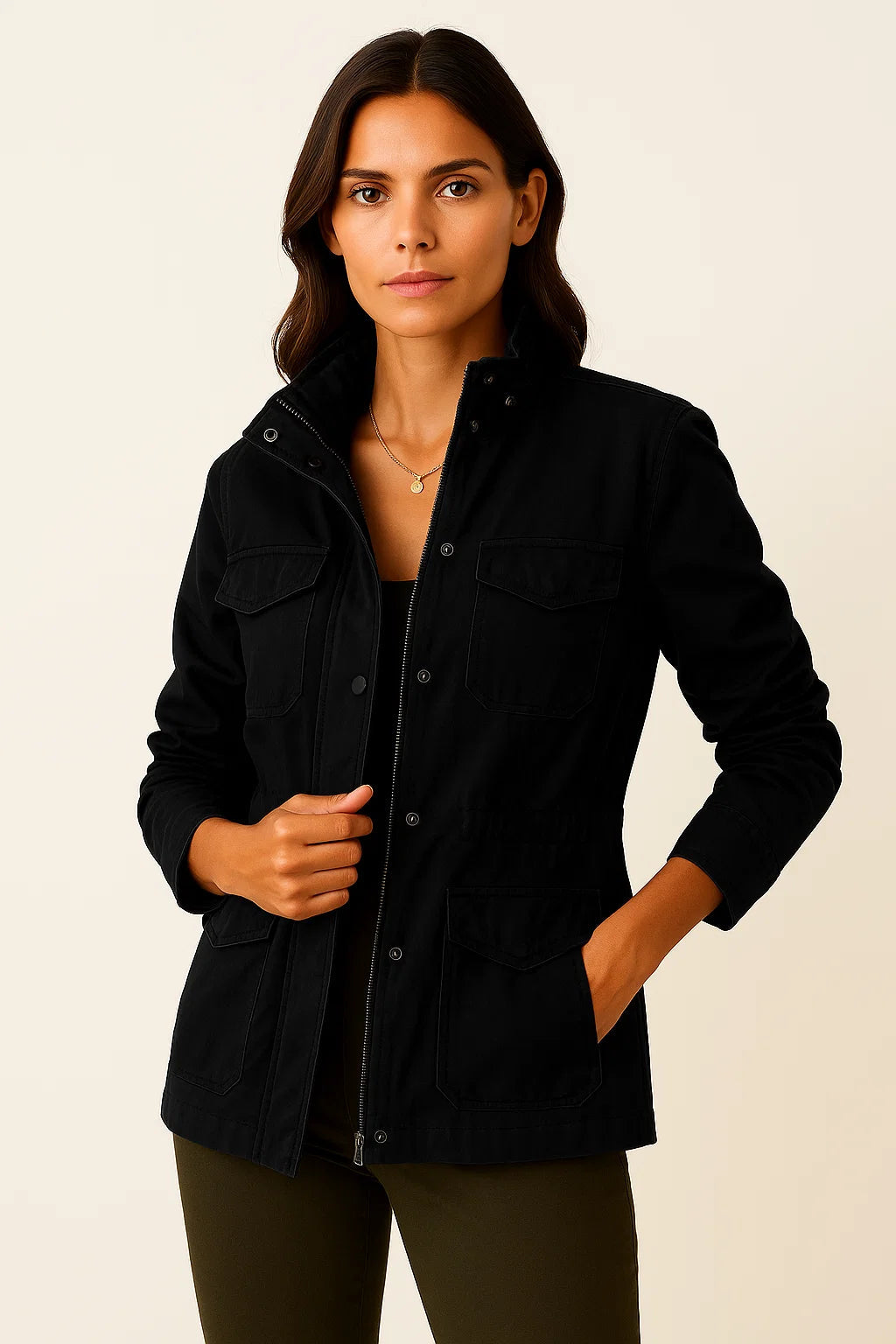 Lichtgewicht Jas Dames – Stijlvolle Halflange Tussenjas met Comfortabele Pasvorm | Claudia Model