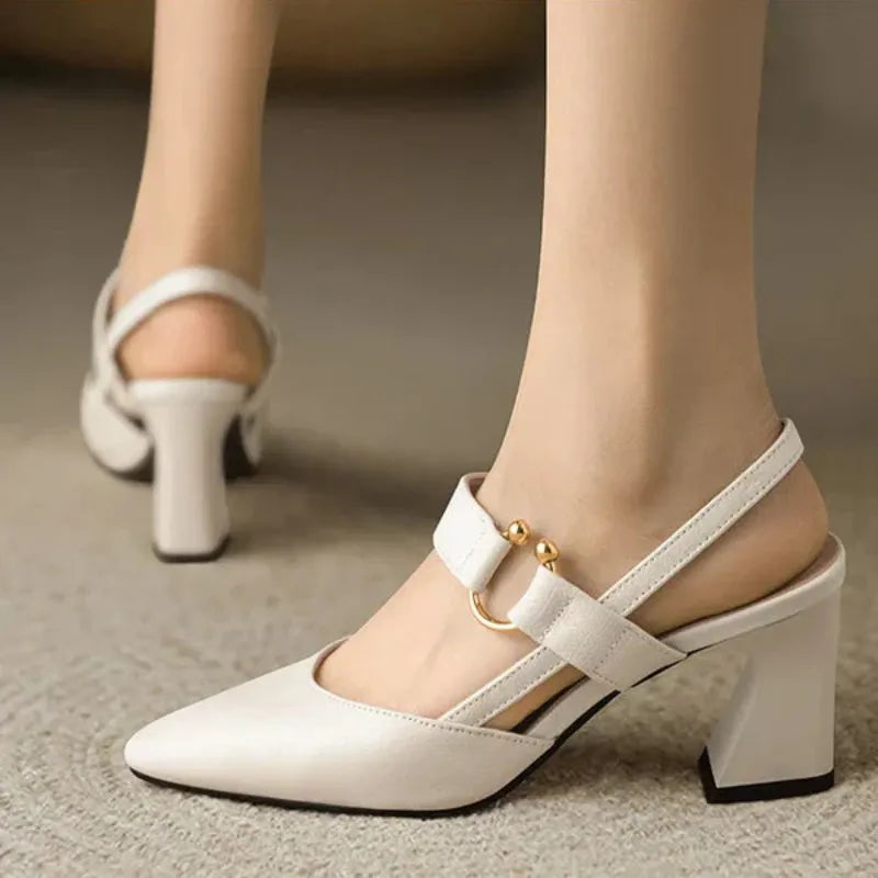 Orthopedische hakken dames – comfortabele schoenen met brede hak en schokdempende zool