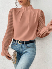 Dames top met print – stijlvol blouse shirt voor werk & vrije tijd