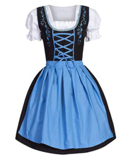Oktoberfest Dirndl Jurk met Borduurwerk en Schort – Dames