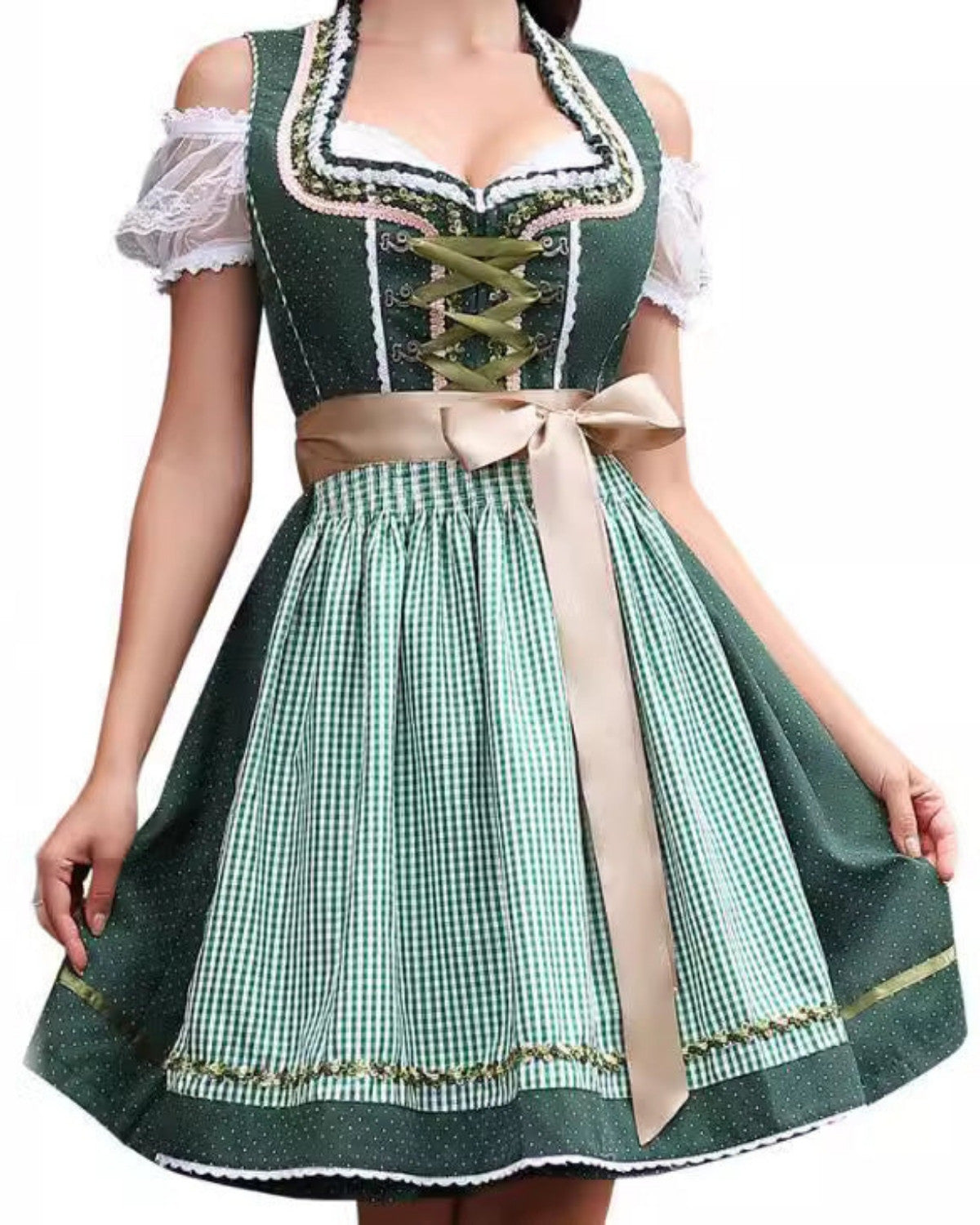 Oktoberfest Jurk Dames | Pofmouwen & Losse Pasvorm – Comfortabel & Stijlvol