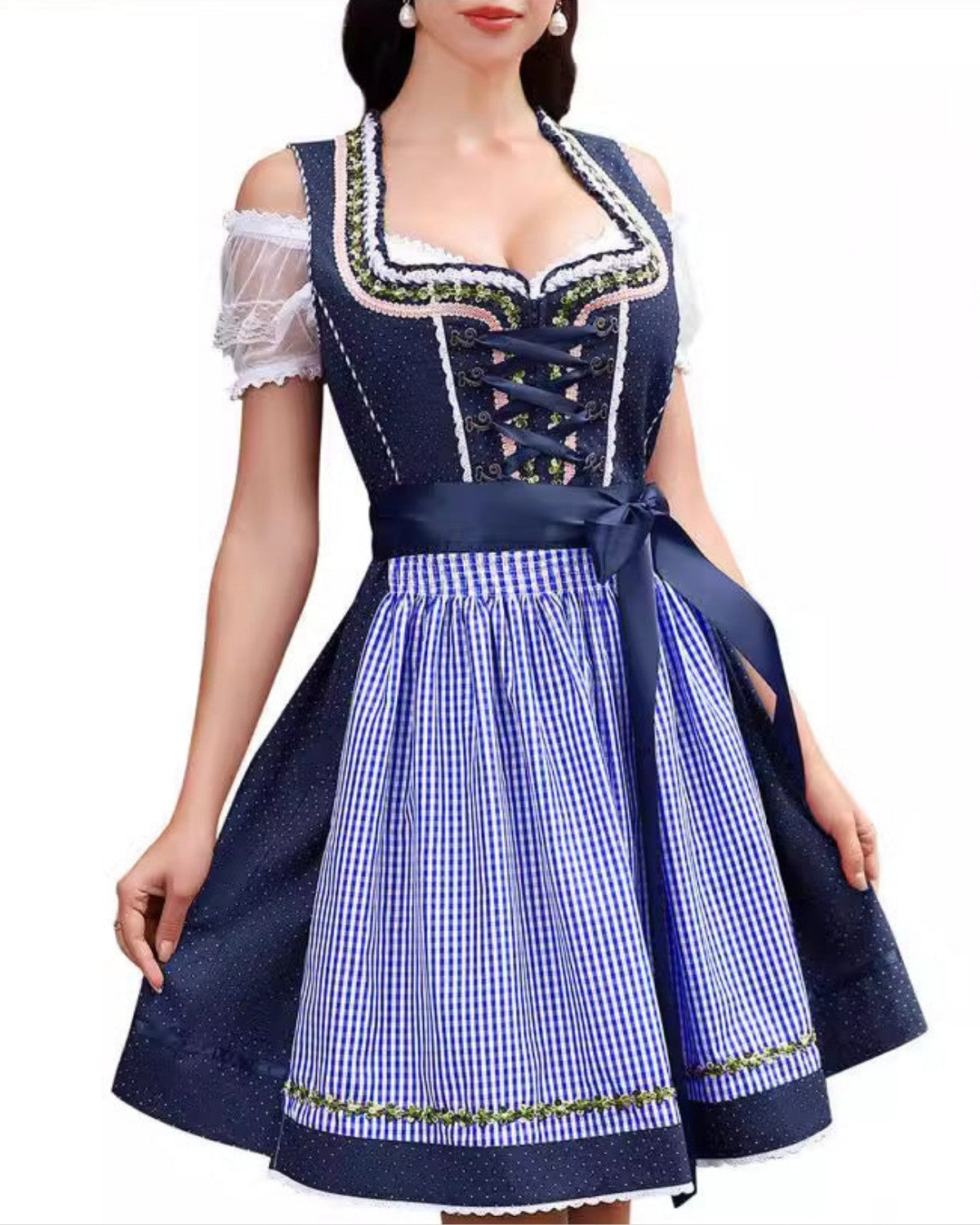 Oktoberfest Jurk Dames | Pofmouwen & Losse Pasvorm – Comfortabel & Stijlvol
