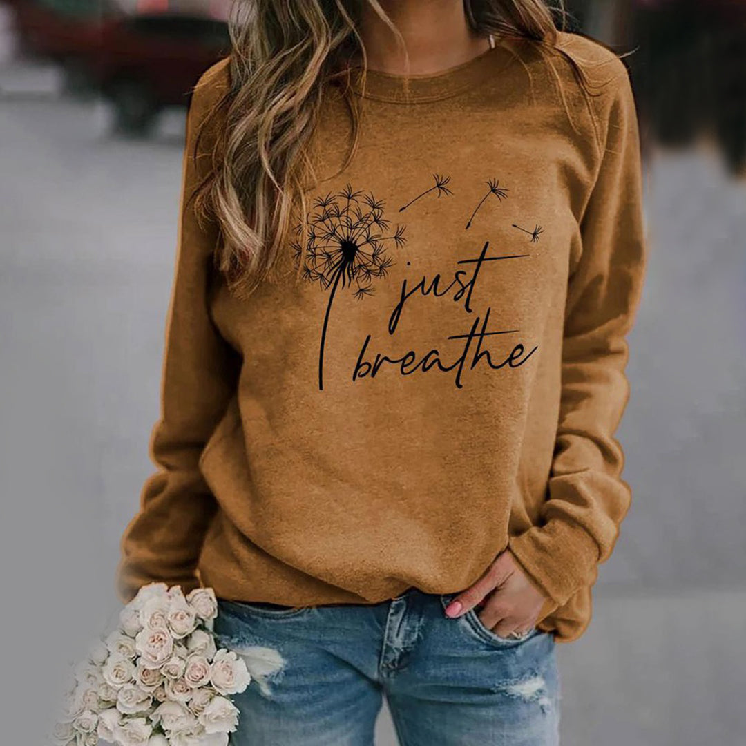 Elegant dames sweatshirt – geraffineerde trui met comfortabele pasvorm