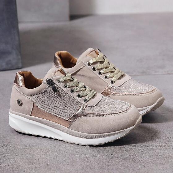 Dita wandelschoenen dames – orthopedische comfortschoenen van suède