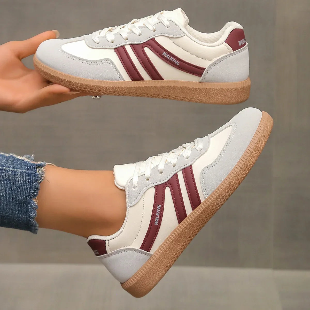 Orthopedische dames sneakers – lichte wandelschoenen met steun en ademend mesh