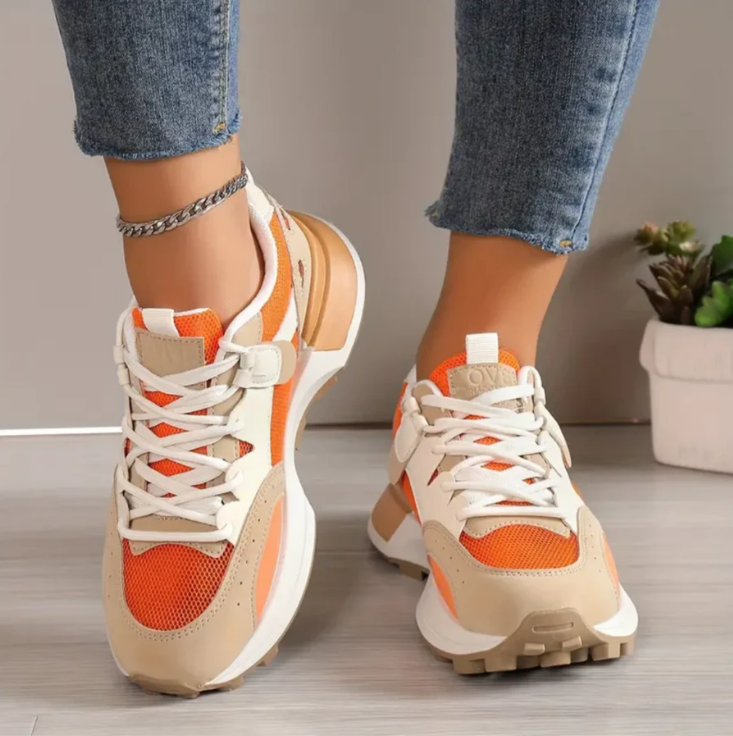 Lotte comfortabele damesschoenen | Orthopedische schoenen dames | Luchtige sneakers met antislipzool