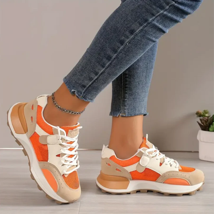 Lotte comfortabele damesschoenen | Orthopedische schoenen dames | Luchtige sneakers met antislipzool