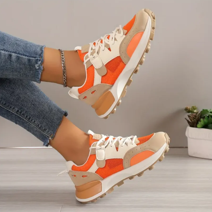 Lotte comfortabele damesschoenen | Orthopedische schoenen dames | Luchtige sneakers met antislipzool