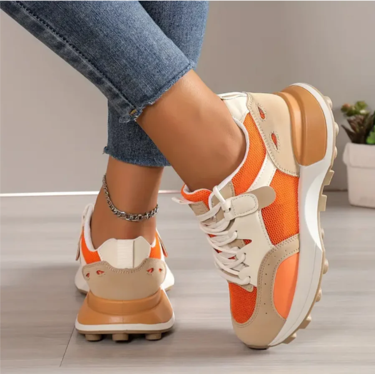 Lotte comfortabele damesschoenen | Orthopedische schoenen dames | Luchtige sneakers met antislipzool