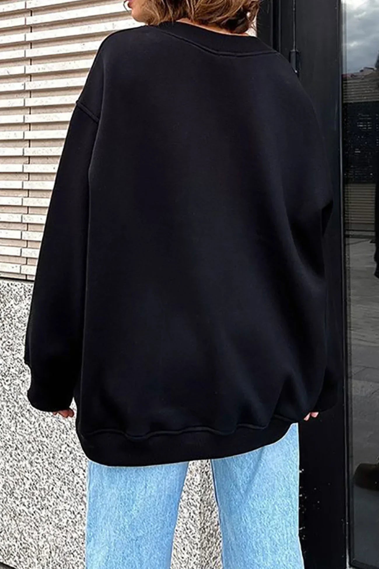 Lola Oversized Sweater Dames – Zachte Trui van Biologisch Katoen met Ronde Hals
