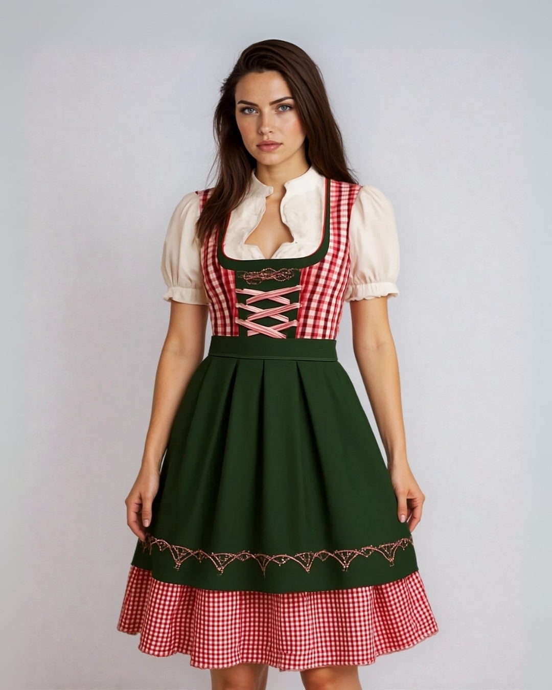 Oktoberfest dirndl jurk dames – traditionele Beierse jurk met authentieke details