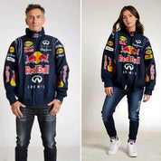 Lia Red Bull Racing jas unisex – oversized streetwear jack met sponsorlogo’s