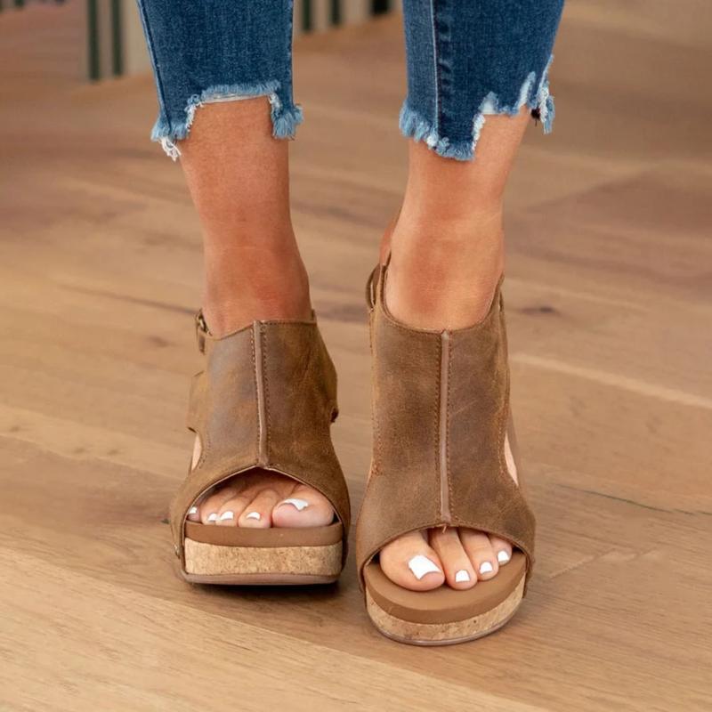 Orthopedische sandalen dames – leren sandalen met extra support en comfort