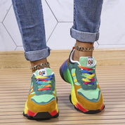 Orthopedische regenboogschoenen dames – stijlvol comfort & pijnvrije passen