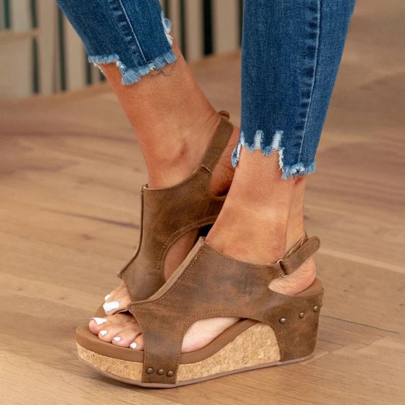 Orthopedische sandalen dames – leren sandalen met extra support en comfort
