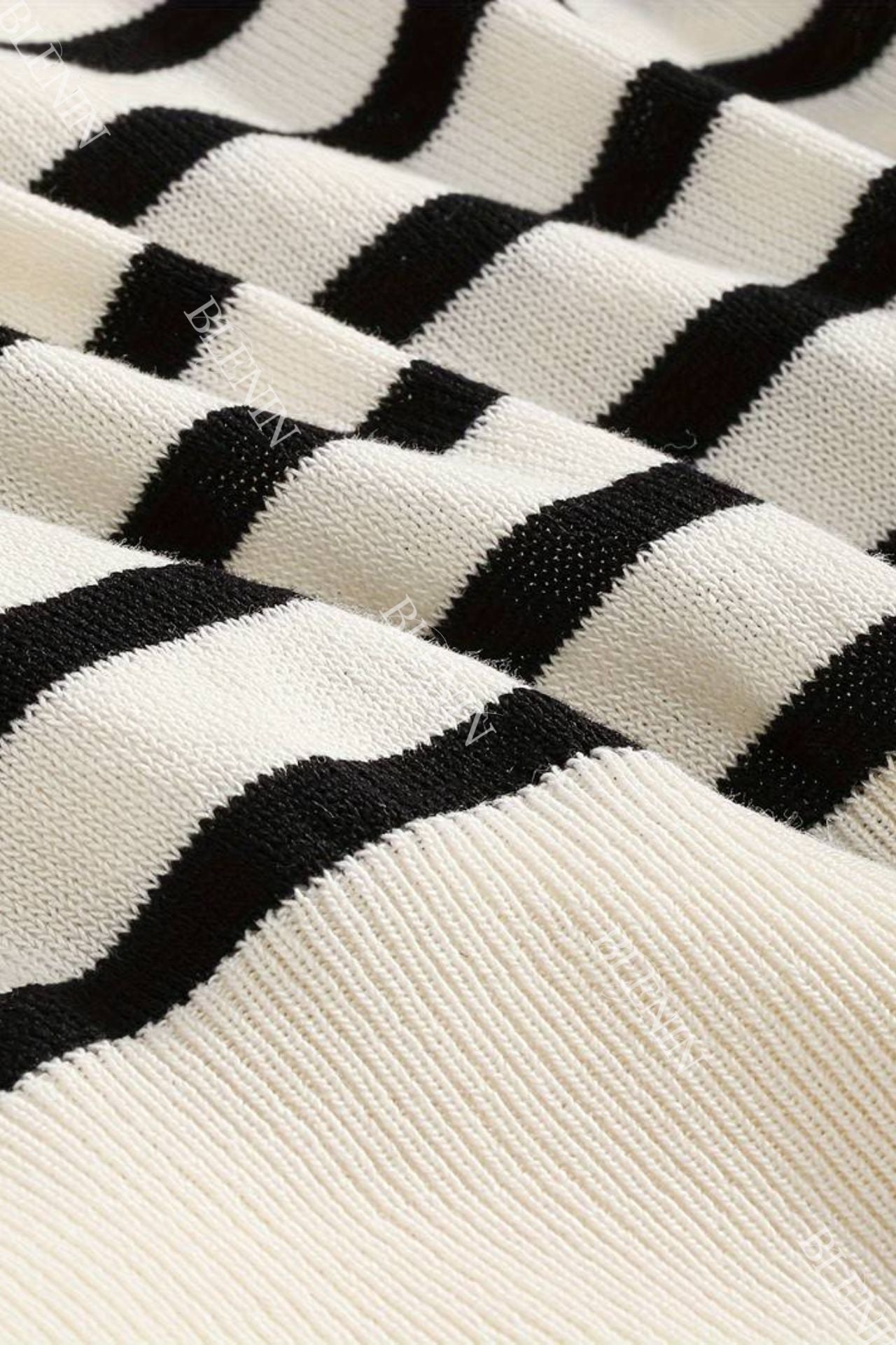 Gestreepte Blouse Dames – Katoenen V-Hals Blouse met Tijdloze Pasvorm | Emma Model