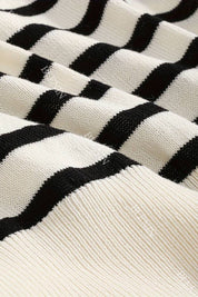 Gestreepte Blouse Dames – Katoenen V-Hals Blouse met Tijdloze Pasvorm | Emma Model