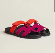 Lilly sandalen dames – stijlvolle Italiaanse leren sandalen met zwarte zool