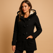 Lange Winterjas Dames met Capuchon – Warme, Winddichte Jas met Elegant Design | Marije