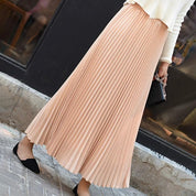 Elegante dames plooirok – stijlvolle midi-rok met flatterende pasvorm