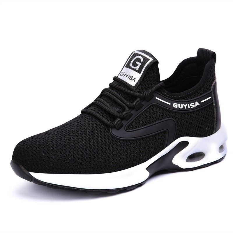 Dames werkschoenen met stalen neus – orthopedische sneakers met antislipzool