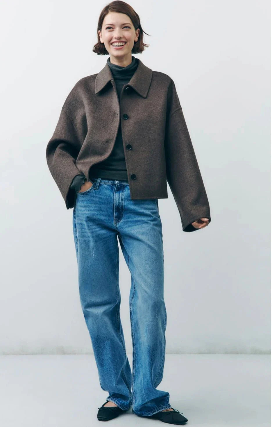 Kharla dames winterjas – oversized dikke jas met warme voering en moderne pasvorm